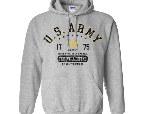 Army Athletic Logo Hoodie