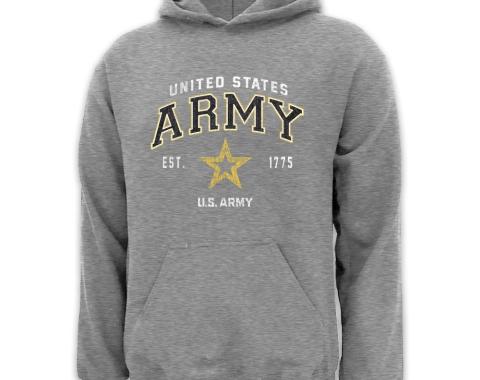 Army Vintage Block Logo Hoodie