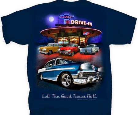 Vintage Chevy Drive In Adult T-Shirt