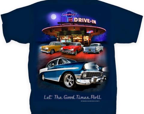 Vintage Chevy Drive In Adult T-Shirt