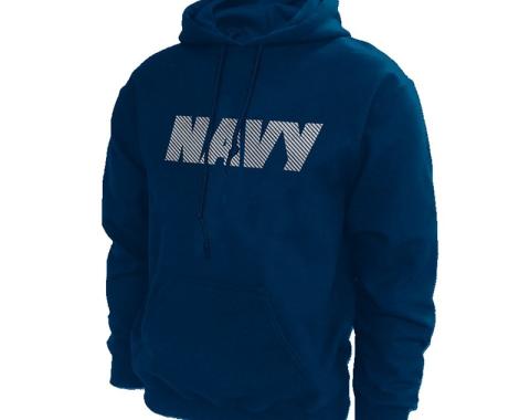 Navy Reflective Hoodie