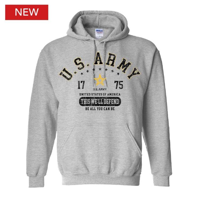Army Athletic Logo Hoodie