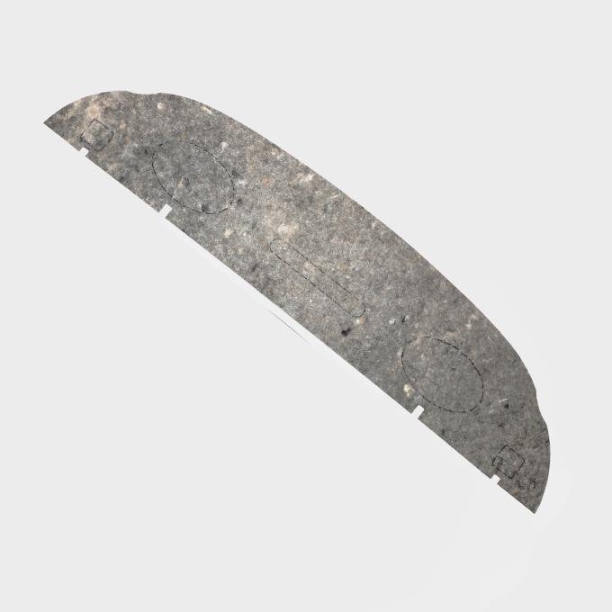 Detroit Muscle Technologies Mopar E Body 70-74 Barracuda Package Tray Shoddy Insulation ECU7074PT90