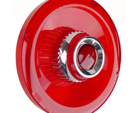 Dennis Carpenter Taillight Lens - FoMoCo Script - Custom Series - 1965 Ford Car C5AZ-13450-A