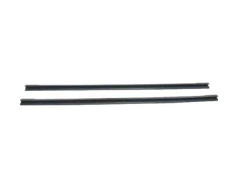 Ford Pickup Truck Back Edge Vent Window Seals - Rubber Molded Over Metal - F100 Thru F1100