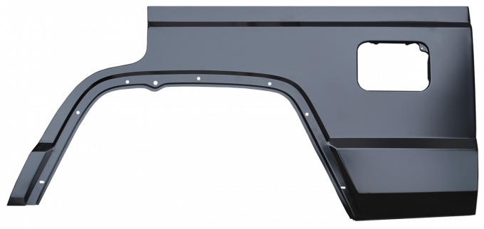 Key Parts '84-'01 Rear Quarter Panel Section, Driver,S Side 0482-131 L