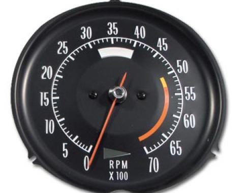 Corvette Tachometer, 5300 RPM, 1972-1974