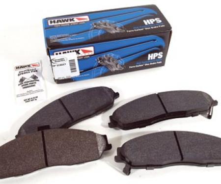 Corvette Front Brake Pads, HP Street Ferro-Carbon, Hawk, 1997-2013