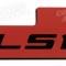 Corvette Throttle Body ID Plate, LS1, Red, 1997-2004