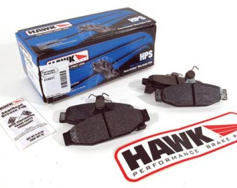 Corvette Brake Pads, Rear Hawk HP Street, 1988-1996