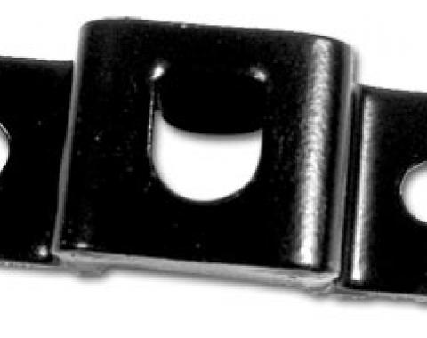 Corvette Spare Tire Carrier Lock Bolt Bracket, Rear, 1963-1967