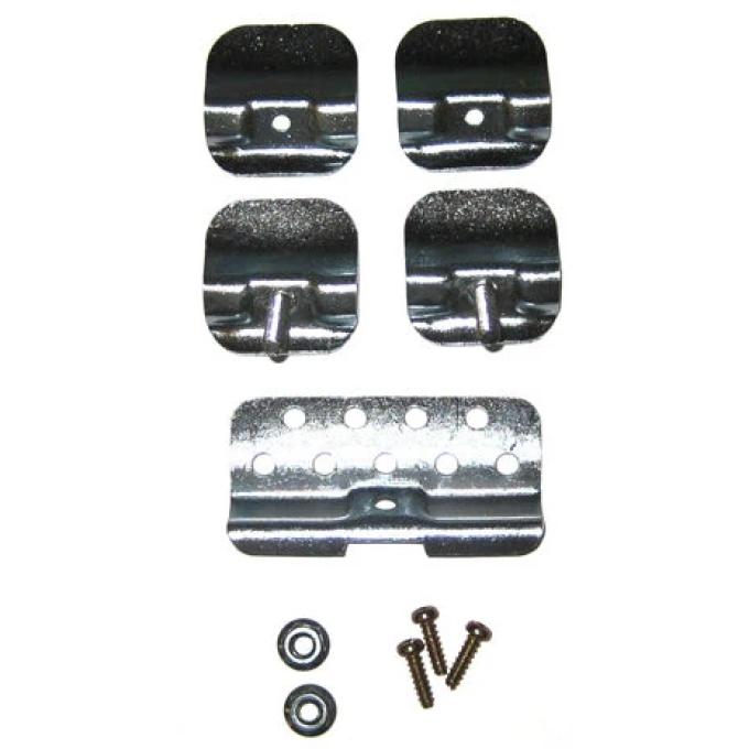 Golden Star 1955-1957 Chevy Windshield Reveal Molding Clip Set Lower Set WS13-55WTS