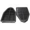 Golden Star 1969 GM A Body 2 Door Hardtop/Convertible Door Jamb Vent Louver Pair DO03-69VG