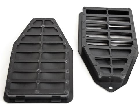 Golden Star 1969 GM A Body 2 Door Hardtop/Convertible Door Jamb Vent Louver Pair DO03-69VG
