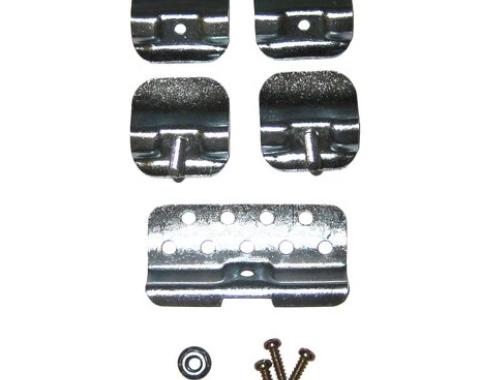Golden Star 1955-1957 Chevy Windshield Reveal Molding Clip Set Lower Set WS13-55WTS