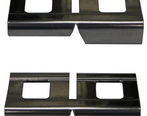 Golden Star 1967 Chevy Camaro Roof Rail Weather Strip Channel Corner Connector Pair RR01-67C