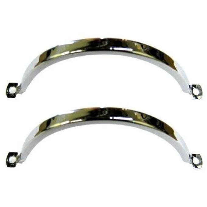 Golden Star 1955 Chevy Tail Light Lens Mounting Strap Pair TP13-55MS