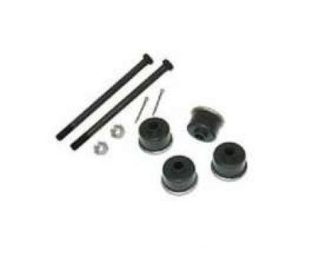 Corvette Rear Spring Outer Bolt Kit With Rubber Bushings, 1984-1996