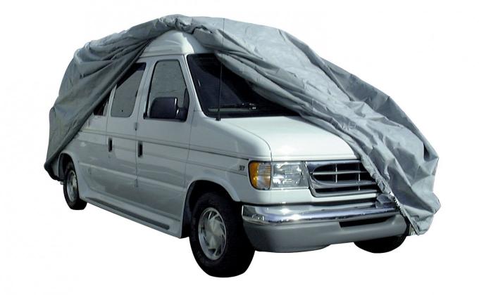 Adco Covers 12236, RV Cover, SFS AquaShed (R), For Class B Motorhomes, Fits Up To 18 Foot Length Vans With No Bubble Roof Top, 216 Inch Length x 82 Inch Width x 73 Inch Height, Moderate Weather Protection, Breathable/ Resists High Humidity And UV Rays