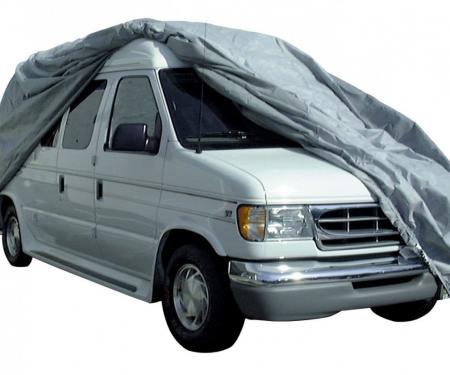 Adco Covers 12236, RV Cover, SFS AquaShed (R), For Class B Motorhomes, Fits Up To 18 Foot Length Vans With No Bubble Roof Top, 216 Inch Length x 82 Inch Width x 73 Inch Height, Moderate Weather Protection, Breathable/ Resists High Humidity And UV Rays