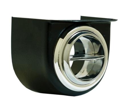 Vintage Air Under Dash Louver Pod w/ All Chrome Louver for 2.5-Inch Hose 49154-VUL