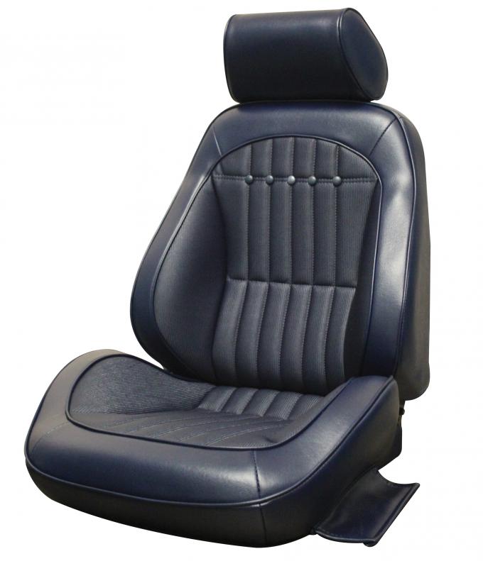 Distinctive Industries 1969 Camaro Deluxe Touring II Front Assembled Bucket Seats (Simulated Comfort Weave) 072499