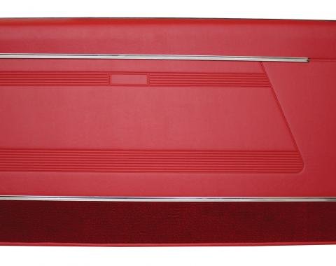 Distinctive Industries 1968 Firebird Standard Front Door Panels, Preassembled with Remote Mirror 074432