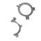 AMD Dash Speaker Bracket Set &ndash; 81-91 Chevy GMC CK Squarebody Truck SUV 463-4081-4P