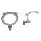 AMD Dash Speaker Bracket Set &ndash; 81-91 Chevy GMC CK Squarebody Truck SUV 463-4081-4P