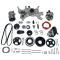 Vintage Air Front Runner™ Drive System GM LS Wet-Sump Black/Chrome with Power Steering 175027