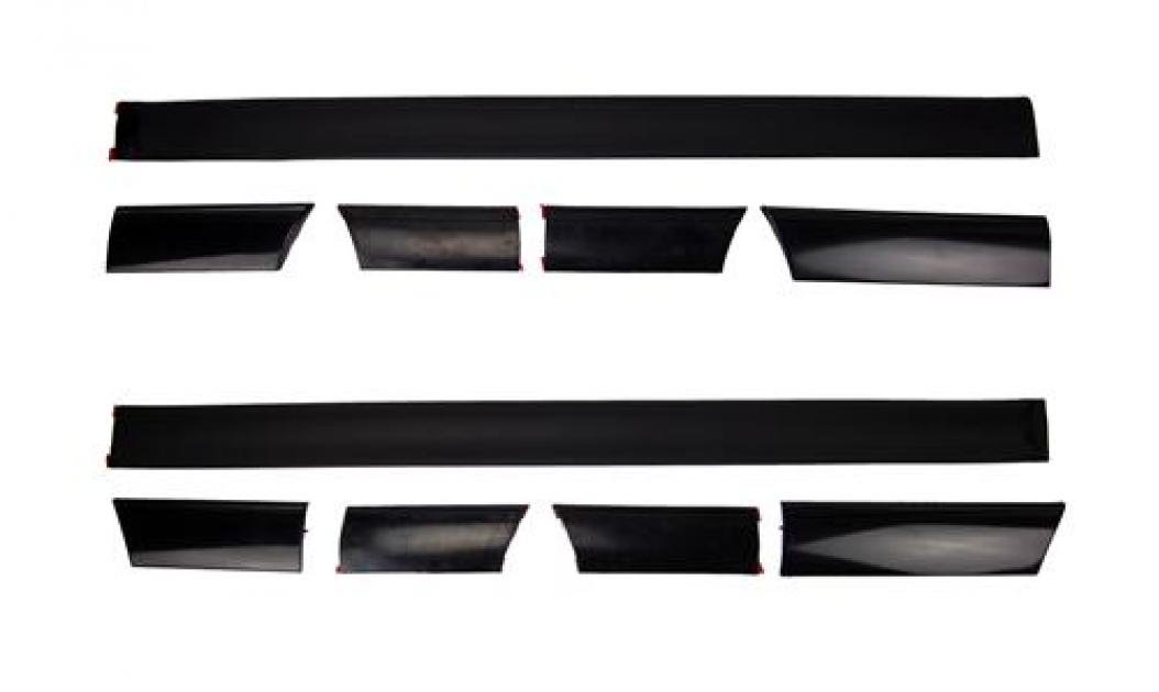 1991-1993 Mustang LX Black Fender to Body Molding Moulding Driver Left LH Side