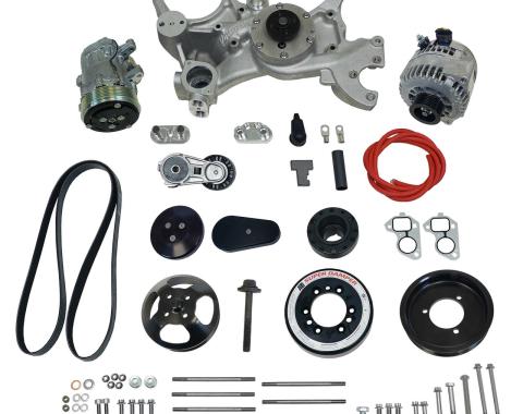 Vintage Air Front Runner™ Drive System GM LS7 Dry-Sump Black without Power Steering 175034