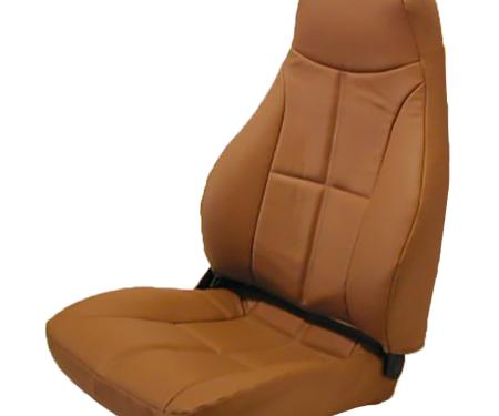 Acme Auto Front and Rear Seat Upholstery with Solid Rear Back Rest U306