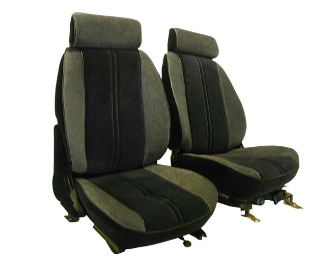 Acme Auto Front and Rear Seat Upholstery with Solid Rear Back Rest U302S