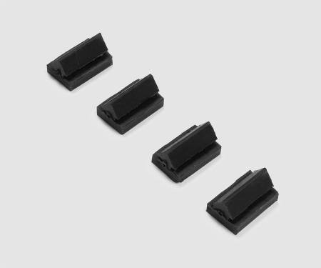 Detroit Muscle Technologies Mopar Dodge Truck 61-71 Rubber Hood to Fender Bumper Set 4pcs CHR2220269-4