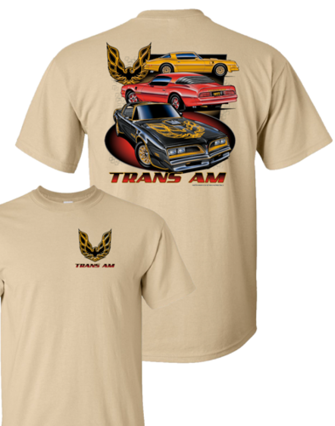 Port & Company Trans Am Three Car T-Shirt
