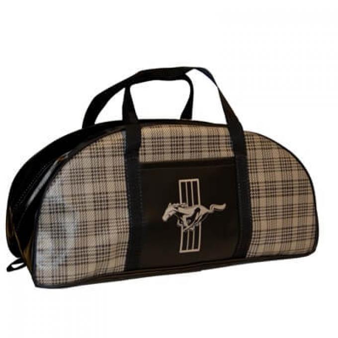 Scott Drake 1964-1973 Ford Mustang 1964-73 Mustang Tote Bag (Plaid, Large) TB-FM-L-PLD