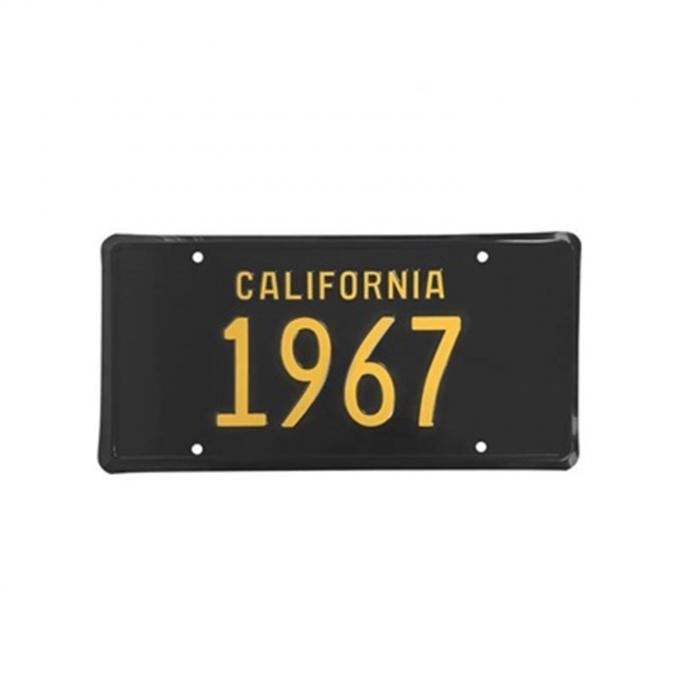 Scott Drake 1967 California License Plate ACC-LP-67C