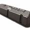 Scott Drake Aluminum Valve Cover with 302 Powered by Ford Logo Wrinkle Black Finish 6A582-302
