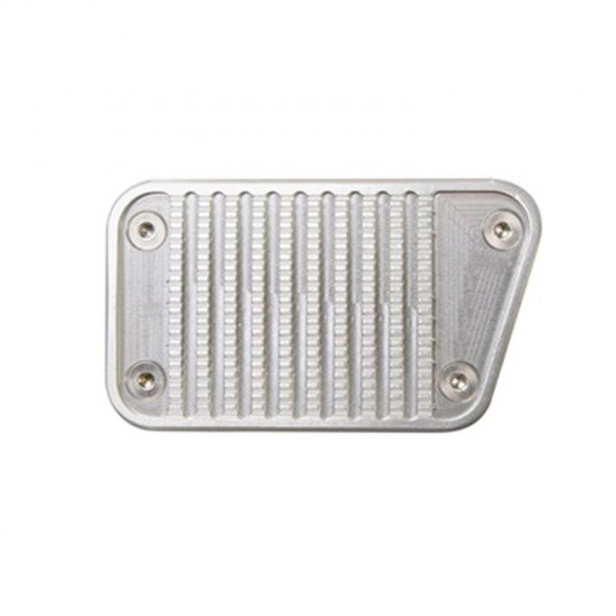 Scott Drake 1965-1968 Ford Mustang 1964-68 Mustang Billet Brake Pedal Cover (Manual) C5ZZ-2457-GBL
