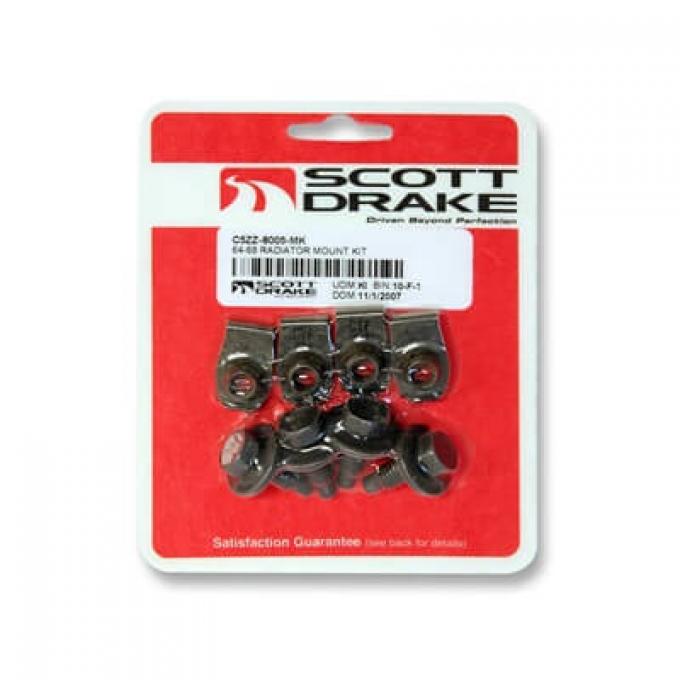 Scott Drake 1964-1968 Ford Mustang Radiator Mounting Kit C5ZZ-8005-MK