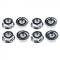 Scott Drake 1964-1966 Ford Mustang Tail Light Housing Mounting Nut Kit, 8 Piece Kit 34053-SK