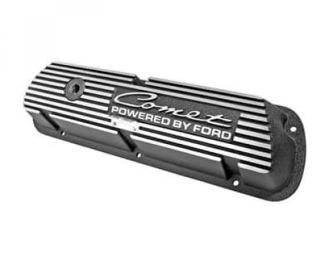 Scott Drake 1962-1969 Mercury Comet Comet Aluminum Valve Covers (Pair) 6A582-CT