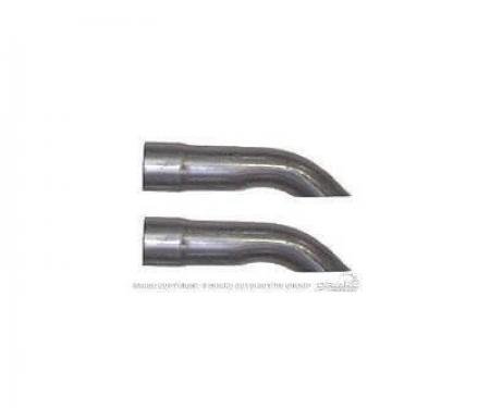 Scott Drake 1967 Ford Mustang 1967-73 Mustang Exhaust Tips (Turn Downed Tips 2.25") C8ZZ-5257-TIP