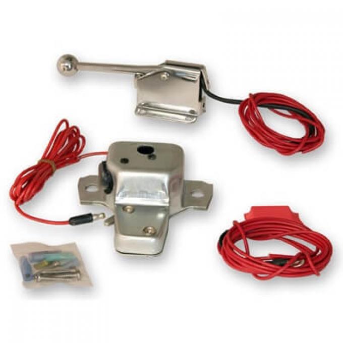 Scott Drake 1965 Ford Mustang 64-66 Electric Trunk Release Kit C5AZ-6243200-EL