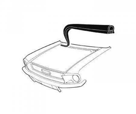 Scott Drake 1967-1968 Ford Mustang 67-68 Cowl to Hood Seal C7ZZ-16740-A