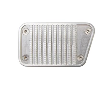 Scott Drake 1965-1968 Ford Mustang 1964-68 Mustang Billet Brake Pedal Cover (Manual) C5ZZ-2457-GBL