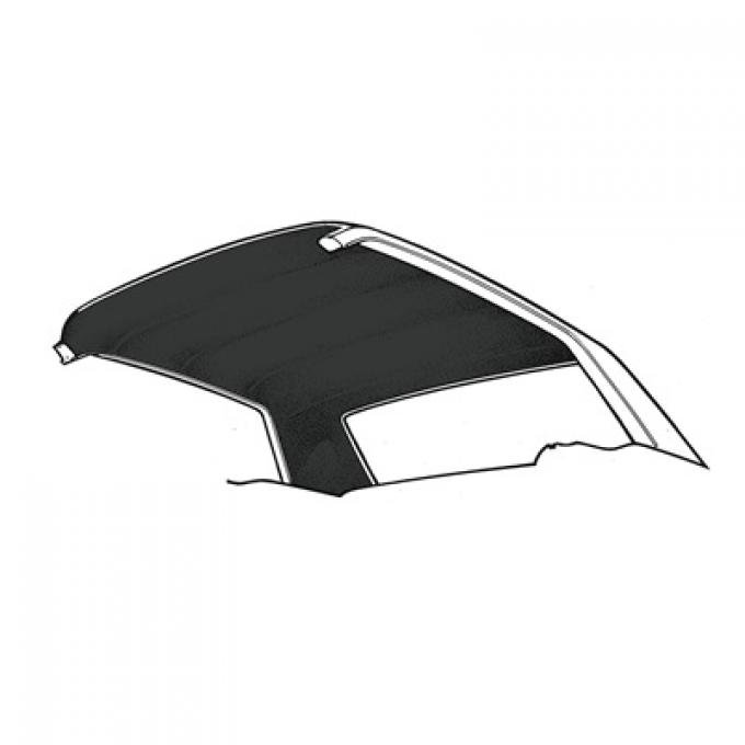 Scott Drake 1965-1970 Ford Mustang 65-70 Coupe Headliner (Black) HL-FM-CP-65-BK