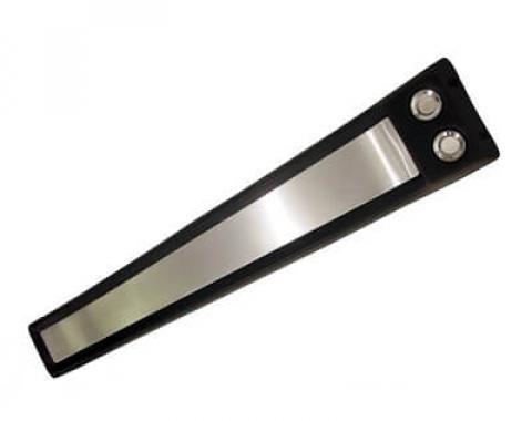 Scott Drake 1967 Ford Mustang 67 Coupe Overhead Console (Black) C7ZZ-65519A58BK