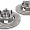Scott Drake 1967-1969 Ford Mustang Front Power Disc Brake Conversion Kit DBC-A121-M-R